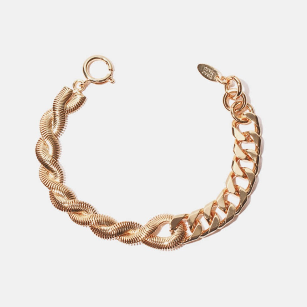 Gothic Gold Lock Chain Chunky Gold Bracelet For Women Chunky Thickness,  Perfect Gift For Friends AL74972231 From Quak11, $16.5 | DHgate.Com